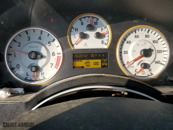 2010 Nissan Titan SE with VIN 1N6AA0EC5AN319917, listed as a Copart auction lot 87466934 with 263,042 mi miles and Salvage Title. Bid and sale history available at carsss.com. Image 9.