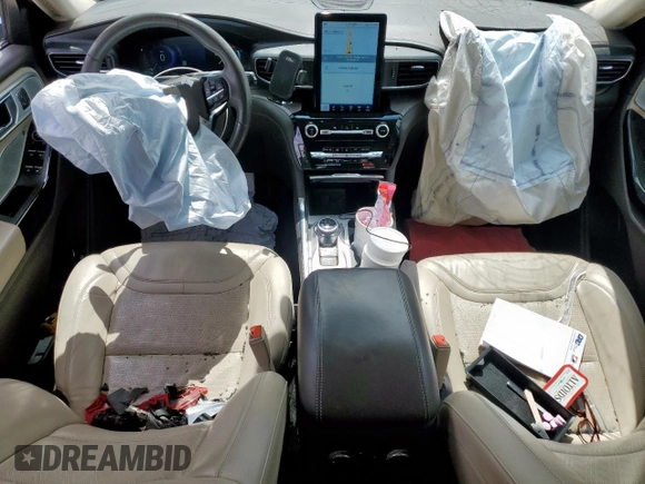 2022 Ford Explorer Platinum с VIN 1FM5K7HC4NGA83546, выставлен на аукционе Copart как лот 50903205 с пробегом 74 533 миль миль и Списание • Salvage title. История ставок и продаж доступна на DreamBid. Изображение 8.