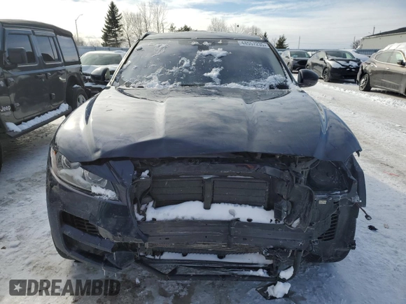 2018 Jaguar F-Pace 20d Premium with VIN SADCJ2FN5JA263559, listed as a Copart auction lot 44557235 with 135,135 mi miles and Clean Title. Bid and sale history available at DreamBid. Image 5.