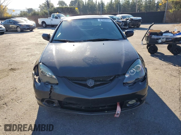 2002 Acura RSX Manual with VIN JH4DC53812C014223, listed as a Copart auction lot 81935934 with 131,353 mi miles and Salvage title. Bid and sale history available at DreamBid. Image 5.
