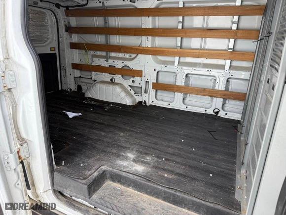 2015 Ford Transit Cargo Van with VIN 1FTNR1ZM2FKA76856, listed as a Copart auction lot 52003535 with 200,745 mi miles and Clean Title. Bid and sale history available at carsss.com. Image 6.