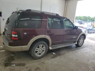 2007 Ford Explorer Eddie Bauer z VIN 1FMEU74E67UA84364, wystawiony jako Copart lot #60142495 z przebiegiem 182 595 mil mil oraz Czysty tytuł • Clean title. Historia ofert i sprzedaży dostępna na DreamBid. Obrazek 3.