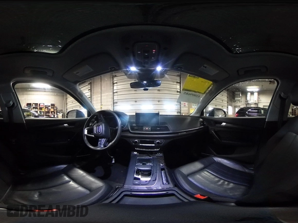 2018 Audi Q5 Premium Plus with VIN WA1BNAFY2J2201427, listed as a IAAI auction lot 42009685 with 75,465 mi miles. Bid and sale history available at carsss.com. Image 18.