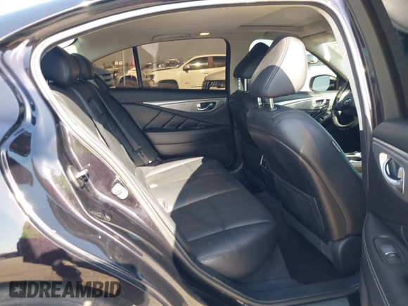 2015 Infiniti Q50 Premium with VIN JN1BV7AP1FM342558, listed as a IAAI auction lot 41975803 with 140,603 mi miles. Bid and sale history available at carsss.com. Image 8.
