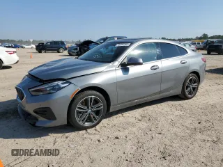 2022 BMW 2 Series 228i with VIN WBA53AK05N7K45372, listed as a Copart auction lot 46352365 with 36,579 mi miles and Salvage Title. Bid and sale history available at carsss.com. Image 1.