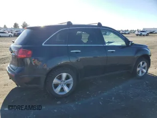 2010 Acura MDX with VIN 2HNYD2H29AH502540, listed as a Copart auction lot 48073355 with 185,389 mi miles and Salvage Title. Bid and sale history available at carsss.com. Image 3.