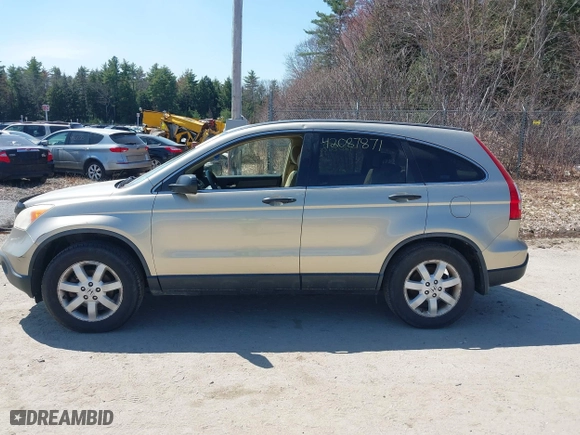 2007 Honda CR-V EX with VIN JHLRE485X7C057401, listed as a IAAI auction lot 42087871 with 120,037 mi miles. Bid and sale history available at carsss.com. Image 12.