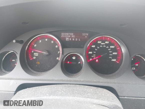 2011 GMC Acadia SLT1 with VIN 1GKKRRED1BJ201468, listed as a IAAI auction lot 41865106 with 210,244 mi miles. Bid and sale history available at carsss.com. Image 7.