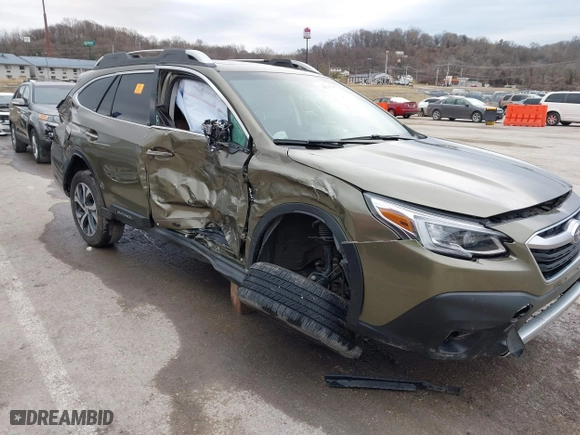2021 Subaru Outback Touring with VIN 4S4BTAPCXM3168170, listed as a IAAI auction lot 41531798 with 0 mi miles. Bid and sale history available at carsss.com. Image 6.