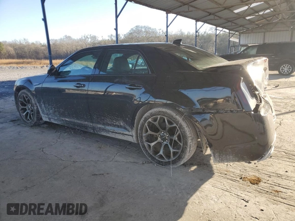 2017 Chrysler 300 S with VIN 2C3CCABG8HH596913, listed as a Copart auction lot 43037715 with 56,512 mi miles and Salvage Title. Bid and sale history available at DreamBid. Image 2.