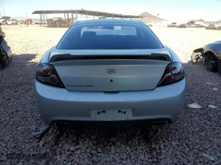 2008 Hyundai Tiburon GS with VIN KMHHM66D48U285161, listed as a Copart auction lot 44455035 with 43,780 mi miles and Salvage Title. Bid and sale history available at carsss.com. Image 6.