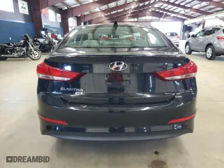 2017 Hyundai Elantra SE with VIN 5NPD74LF6HH105788, listed as a Copart auction lot 54549315 with 142,881 mi miles and Clean Title. Bid and sale history available at carsss.com. Image 6.