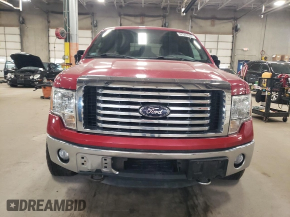 2012 Ford F-150 XL with VIN 1FTFW1ET4CKD48913, listed as a Copart auction lot 52387655 with 136,379 mi miles and Clean title. Bid and sale history available at DreamBid. Image 5.