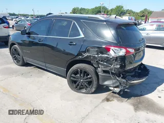 2020 Chevrolet Equinox LT with VIN 3GNAXLEX3LL237278, listed as a IAAI auction lot 41893794 with 61,342 mi miles. Bid and sale history available at carsss.com. Image 3.