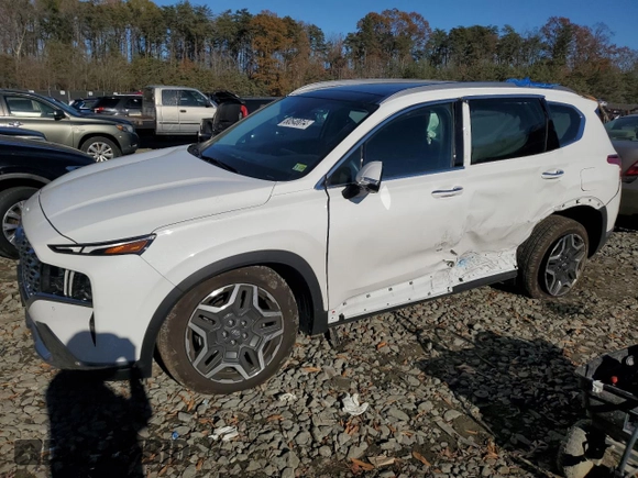2023 Hyundai Santa Fe Hybrid Limited with VIN 5NMS5DA10PH008540, listed as a Copart auction lot 80548914 with 14,779 mi miles and Salvage Title. Bid and sale history available at carsss.com. Image 1.
