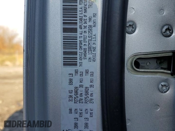 2018 Ram 1500 Sport z VIN 1C6RR7MT8JS125030, wystawiony jako Copart lot #82234574 z przebiegiem 125 504 mil mil oraz Szkoda całkowita • Salvage title. Historia ofert i sprzedaży dostępna na DreamBid. Obrazek 13.