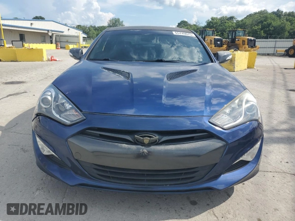 2016 Hyundai Genesis Coupe Ultimate with VIN KMHHU6KJ7GU134504, listed as a Copart auction lot 65749075 with 38,967 mi miles and Clean title. Bid and sale history available at DreamBid. Image 5.
