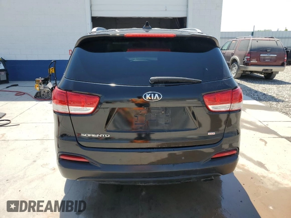 2017 Kia Sorento LX with VIN 5XYPGDA3XHG263872, listed as a Copart auction lot 60910725 with 93,778 mi miles and Clean title. Bid and sale history available at DreamBid. Image 6.