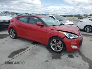 2013 Hyundai Veloster w/Gray Int with VIN KMHTC6AD4DU121925, listed as a Copart auction lot 52080705 with 88,601 mi miles and Salvage Title. Bid and sale history available at carsss.com. Image 4.