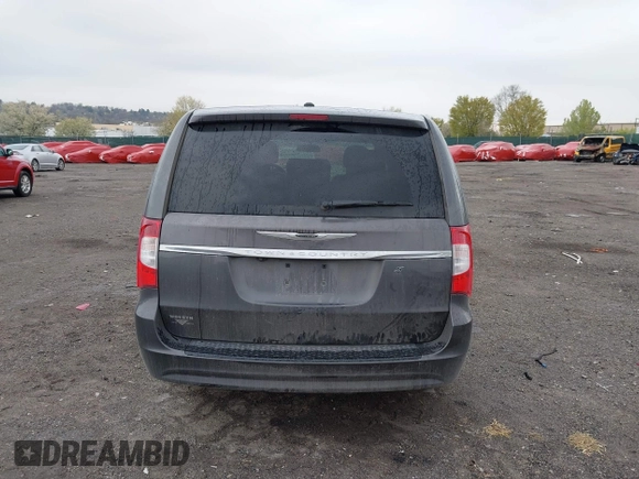 2015 Chrysler Town & Country S with VIN 2C4RC1HG7FR522449, listed as a IAAI auction lot 42021311 with 107,391 mi miles. Bid and sale history available at carsss.com. Image 16.
