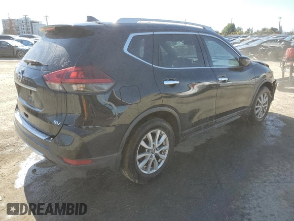 2018 Nissan Rogue SV with VIN 5N1AT2MT1JC819459, listed as a Copart auction lot 49686195 with 98,954 mi miles and Salvage Title. Bid and sale history available at carsss.com. Image 3.