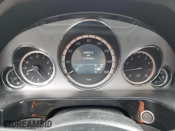 2011 Mercedes-Benz E 350 Luxury with VIN WDDHH8HB8BA281581, listed as a Copart auction lot 51486685 with 179,463 mi miles and Salvage Title. Bid and sale history available at DreamBid. Image 9.