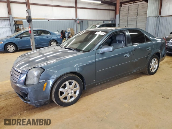 2006 Cadillac CTS with VIN 1G6DM57T560107978, listed as a Copart auction lot 46627275 with 174,433 mi miles and Salvage Title. Bid and sale history available at carsss.com. Image 1.