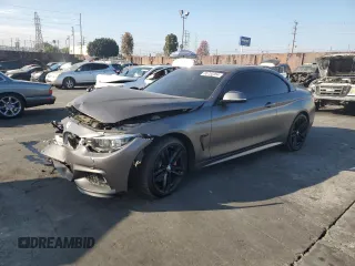 2018 BMW 4 Series 440i z VIN WBA4Z5C56JEA32922, wystawiony jako Copart lot #85752364 z przebiegiem 31 105 mil mil oraz Szkoda całkowita • Salvage title. Historia ofert i sprzedaży dostępna na DreamBid. Obrazek 1.