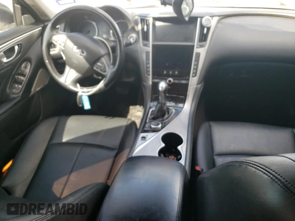 2017 Infiniti Q50 Signature Edition with VIN JN1EV7AP2HM739390, listed as a Copart auction lot 55449265 with 165,947 mi miles and Clean title. Bid and sale history available at DreamBid. Image 8.