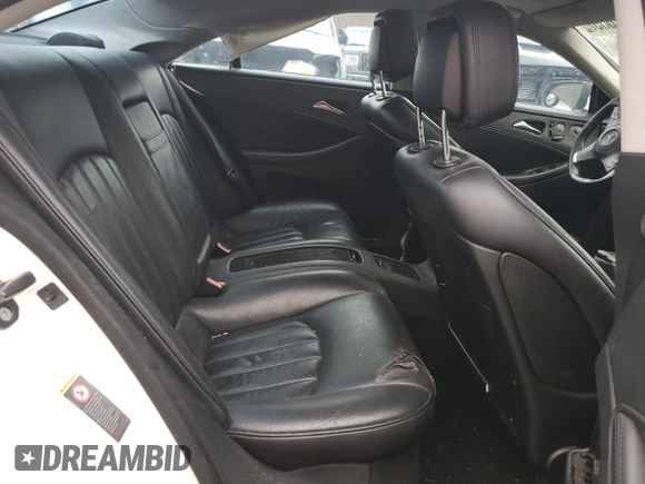 2009 Mercedes-Benz CLS-Class 5.5L with VIN WDDDJ72X49A147565, listed as a Copart auction lot 44361605 with 0 mi miles and Salvage Title. Bid and sale history available at carsss.com. Image 10.