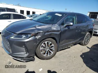2022 Lexus RX with VIN 2T2AZMAA1NC228154, listed as a Copart auction lot 81828124 with 45,689 mi miles and Salvage Title. Bid and sale history available at carsss.com. Image 1.