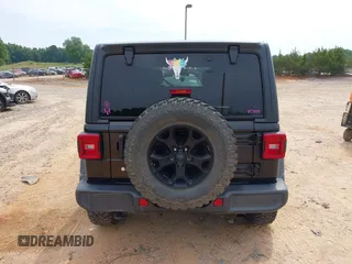 2020 Jeep Wrangler Unlimited Sport S with VIN 1C4HJXDN9LW218468, listed as a IAAI auction lot 42490190 with 114,542 mi miles and . Bid and sale history available at DreamBid. Image 16.