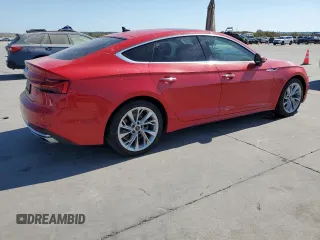 2022 Audi A5 Sportback Premium with VIN WAUABCF52NA030859, listed as a Copart auction lot 78047754 with 18,825 mi miles and Clean Title. Bid and sale history available at carsss.com. Image 3.