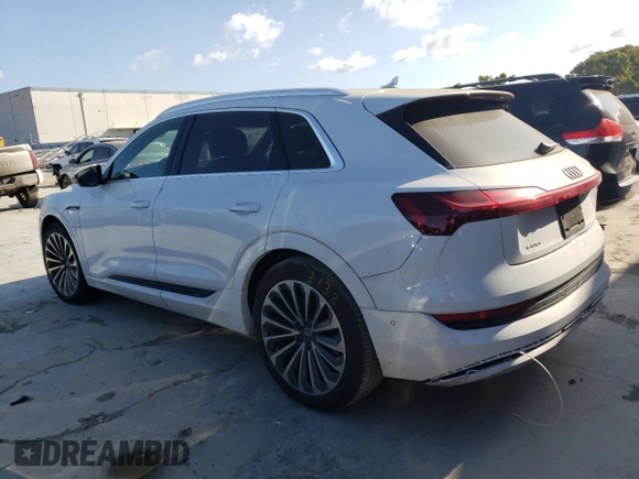 2019 Audi e-tron Prestige with VIN WA1VABGE9KB010799, listed as a Copart auction lot 56588223 with 14,998 mi miles. Bid and sale history available at carsss.com. Image 2.