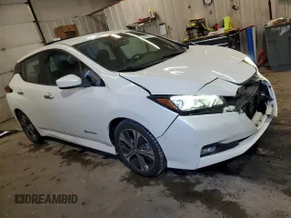 2018 Nissan LEAF SL with VIN 1N4AZ1CP0JC308817, listed as a Copart auction lot 88687055 with 40,644 mi miles and Salvage Title. Bid and sale history available at DreamBid. Image 4.