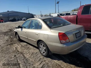 2006 Hyundai Elantra GLS with VIN KMHDN46D36U283138, listed as a Copart auction lot 46847595 with 110,521 mi miles and Salvage Title. Bid and sale history available at carsss.com. Image 2.