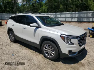 2022 GMC Terrain SLT z VIN 3GKALVEV4NL133811, wystawiony jako Copart lot #56044775 z przebiegiem 59 984 mil mil oraz Szkoda całkowita • Salvage title. Historia ofert i sprzedaży dostępna na DreamBid. Obrazek 4.