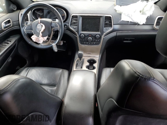 2017 Jeep Grand Cherokee Limited with VIN 1C4RJFBG3HC835019, listed as a Copart auction lot 74795804 with 104,999 mi miles and Salvage title. Bid and sale history available at DreamBid. Image 8.