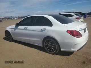 2018 Mercedes-Benz C 43 AMG с VIN 55SWF6EB7JU275145, выставлен на аукционе Copart как лот 57896625 с пробегом 19 532 миль миль и Списание • Salvage title. История ставок и продаж доступна на DreamBid. Изображение 2.