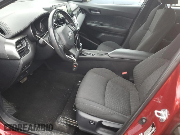 2018 Toyota C-HR XLE with VIN NMTKHMBX4JR014287, listed as a Copart auction lot 60463445 with 68,018 mi miles and Salvage title. Bid and sale history available at DreamBid. Image 7.