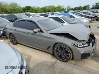 2021 BMW 5 Series 540i с VIN WBA53BJ05MWX04251, выставлен на аукционе Copart как лот 53439605 с пробегом Не указан миль и Списание • Salvage title. История ставок и продаж доступна на DreamBid. Изображение 4.