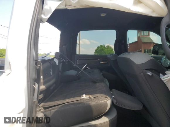2021 Ram 2500 Big Horn with VIN 3C6UR5JL0MG628274, listed as a Copart auction lot 58247224 with 83,985 mi miles and Salvage Title. Bid and sale history available at carsss.com. Image 10.