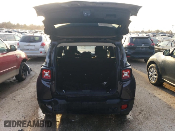 2018 Jeep Renegade Latitude with VIN ZACCJABB3JPJ24500, listed as a Copart auction lot 81084323 with 96,579 mi miles and Salvage Title. Bid and sale history available at DreamBid. Image 6.