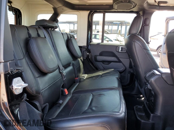 2021 Jeep Wrangler Unlimited Sahara with VIN 1C4JJXP69MW800920, listed as a Copart auction lot 52033745 with 49,173 mi miles and Salvage Title. Bid and sale history available at DreamBid. Image 11.