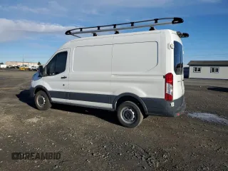 2018 Ford Transit with VIN 1FTYR1CM7JKA56794, listed as a Copart auction lot 49447395 with 123,088 mi miles and Salvage Title. Bid and sale history available at DreamBid. Image 2.