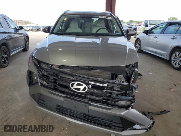 2025 Hyundai Tucson SEL with VIN 5NMJB3DEXSH467239, listed as a Copart auction lot 54619785 with 13,915 mi miles and Clean Title. Bid and sale history available at DreamBid. Image 5.