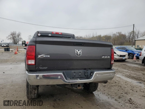 2017 Ram 2500 Big Horn with VIN 3C6UR5DJXHG657247, listed as a Copart auction lot 80509944 with 0 mi miles and Salvage Title. Bid and sale history available at carsss.com. Image 6.