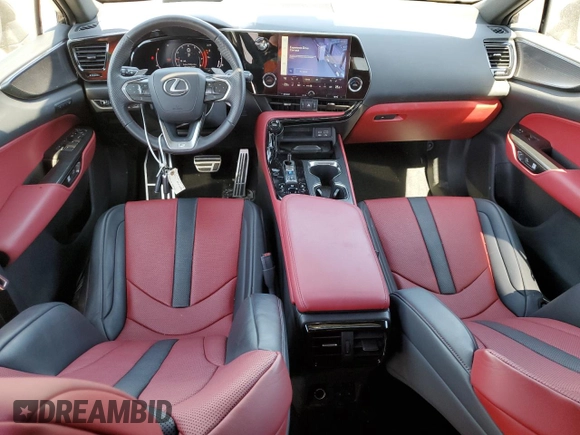 2024 Lexus NX 350 F Sport with VIN 2T2KGCEZ4RC045311, listed as a Copart auction lot 57171755 with 20,349 mi miles and Clean title. Bid and sale history available at DreamBid. Image 8.