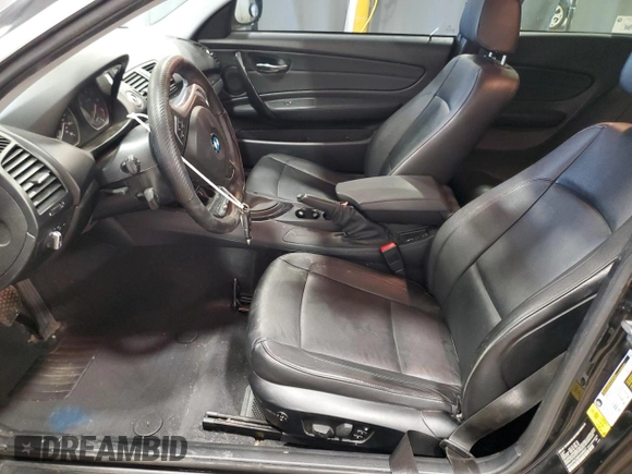 2013 BMW 1 Series 128i with VIN WBAUP9C56DVS95037, listed as a Copart auction lot 46103005 with 135,625 mi miles and Salvage title. Bid and sale history available at DreamBid. Image 7.