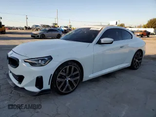 2022 BMW 2 Series 230i with VIN 3MW23CM04N8C67454, listed as a Copart auction lot 74141554 with 32,676 mi miles and Salvage Title. Bid and sale history available at carsss.com. Image 1.